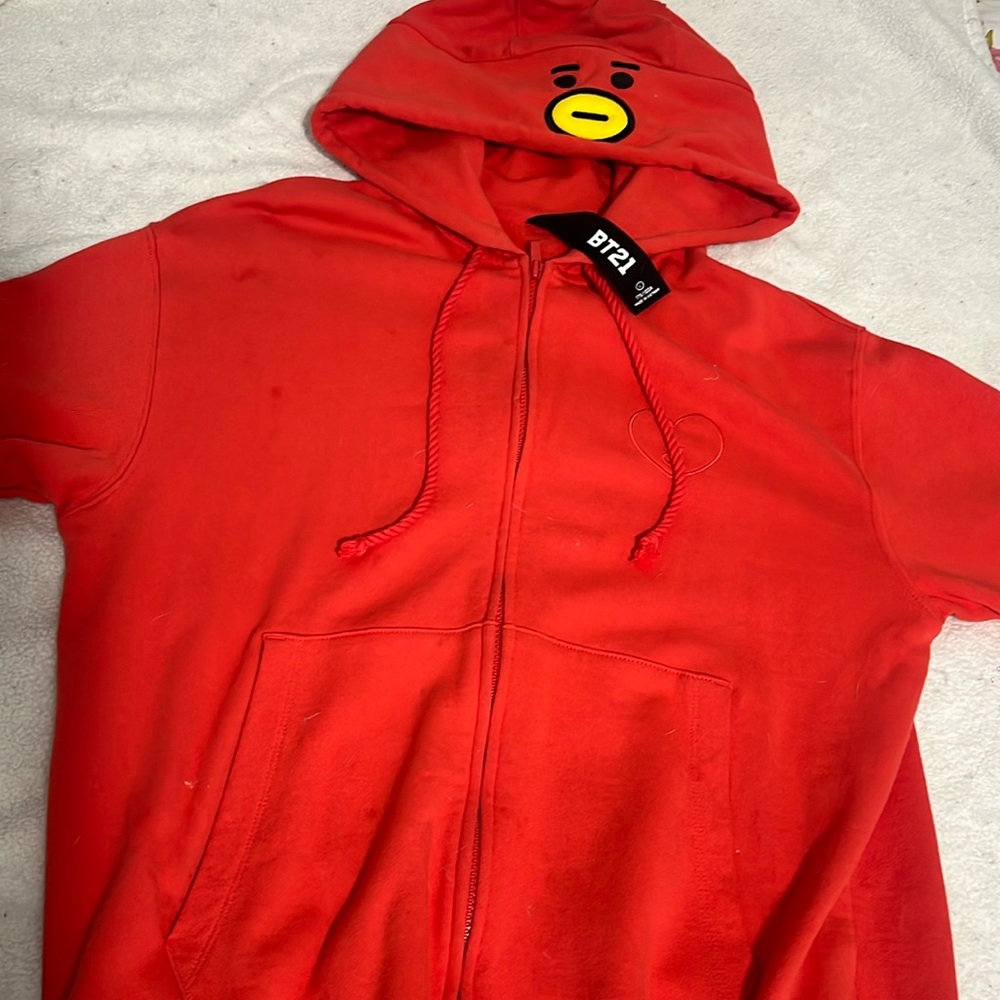 BT21 hoodie size large